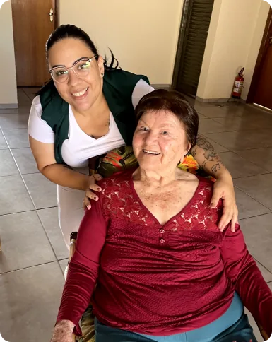 Espaço de descanso para residentes no Nuna