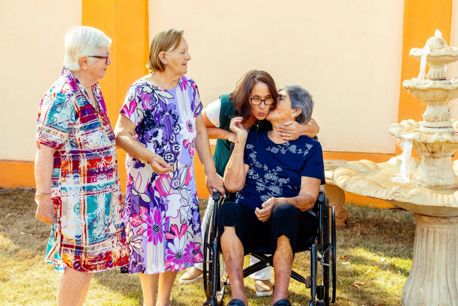 Espaço comum do residencial sênior Nuna em Itapuí